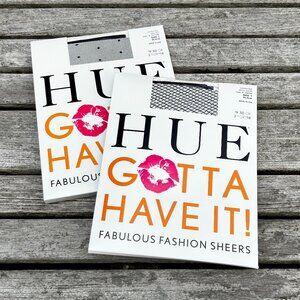 NWT 🆕 HUE Fashion Sheer Tights - 2 for $16